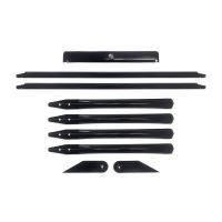 'Metallic Black Pinball Machine Cabinet Armor Kit